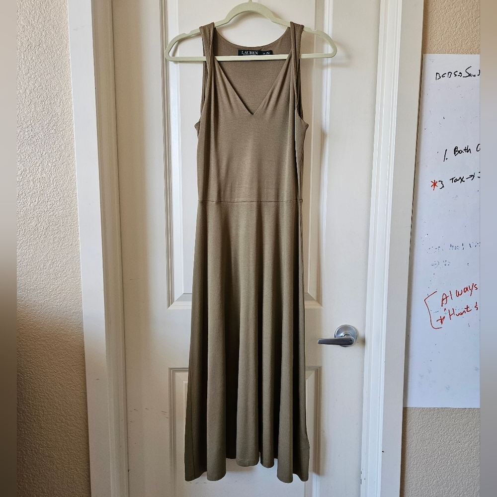 Lauren Ralph Lauren Summer Plated Dress Size XS